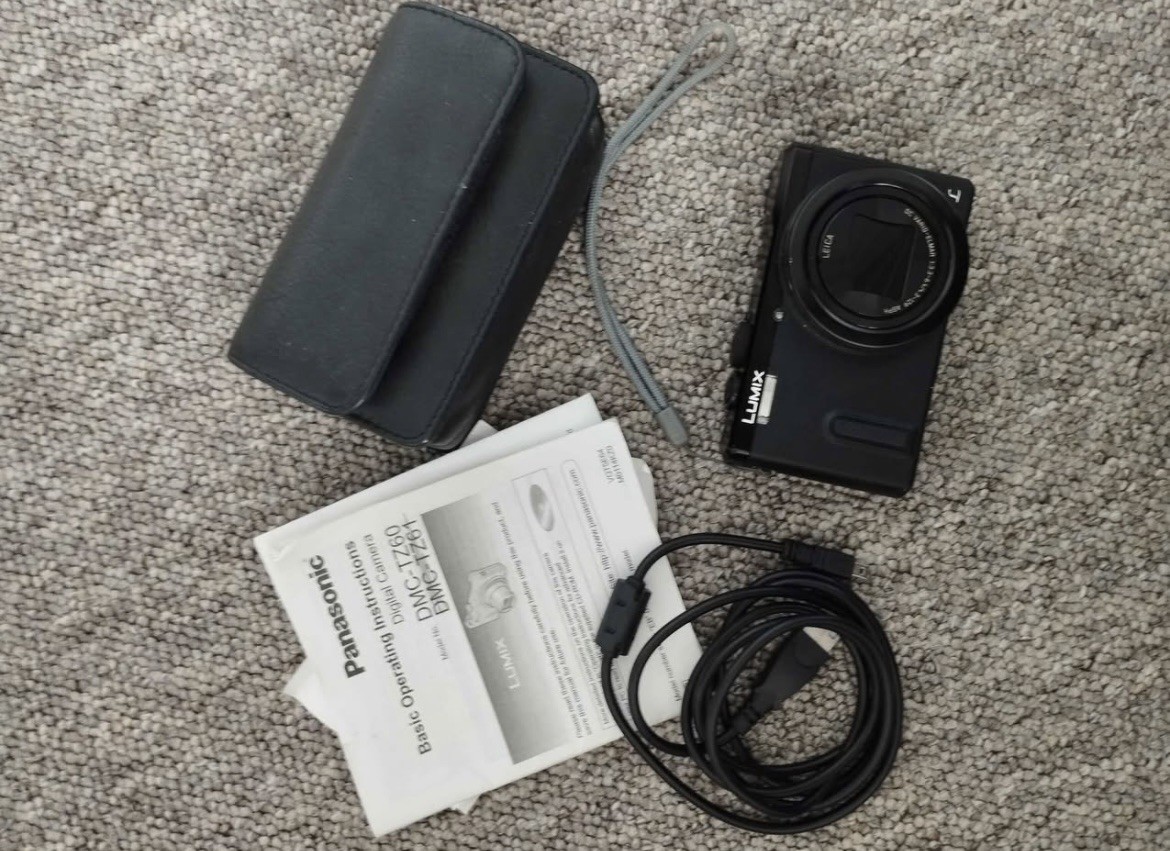 Panasonic Lumix DMC-TZ60 Compact Digital Camera 18.1MP 30x Optical Zoom - Boxed
