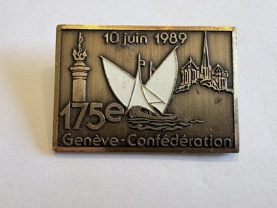 Abzeichen 175. Genf-Konföderation - 10. Juni 1989