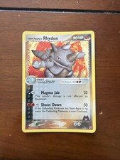 Pokemon Team Magma's Rhydon 11/95 Team Magma vs Team Aqua Holo HP GS3 on eBay