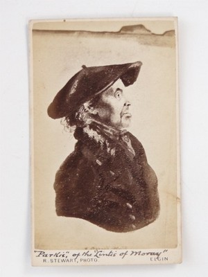 Parkie Linties Moray Charakterportrait CDV R Stewart Elgin Schottland um 1860