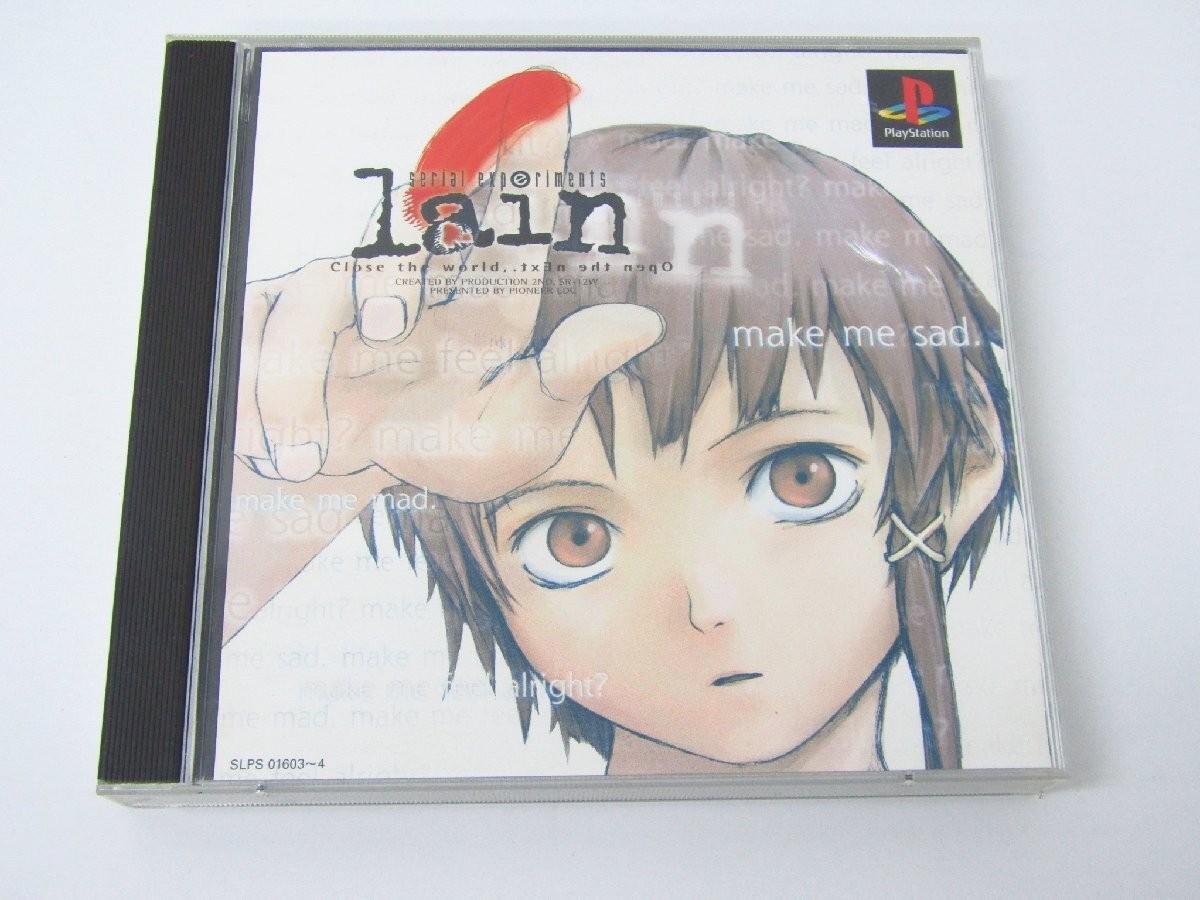 ［PS］sirial experiments lain Serial Experiments Lain (video game) - Wikipedia