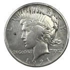 1921 Peace Silver Dollar NA246