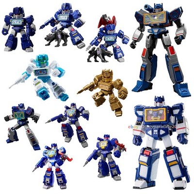 Blokees Transformers G1 Soundwave Action Figures Toy Model Kit Series Collection