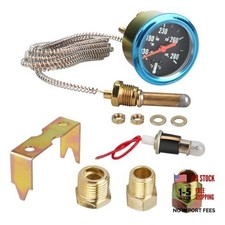 7-123 Water Temperature Gauge - for Cars Ships Vehicles Trucks Accessories 2"