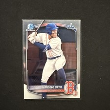 2025 Bowman Chrome D’Angelo Ortiz 1st Base Prospect Red Sox