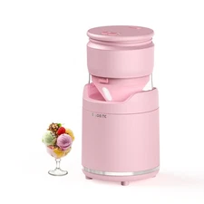 Soft Serve Ice Cream Maker Machine – Rechargeable Compact for Homemade Gelato...