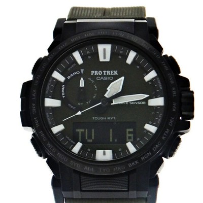Casio Pro Trek PRW-61Y-3JF solar green dial men's watch From Japan