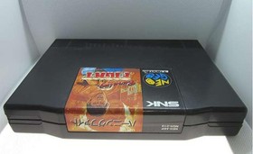 SNK Burning Fight Neo Geo AES Beat em Up Cartridge Japan Import Tested