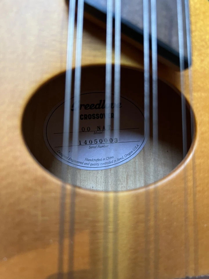 Breedlove Crossover 00 NAT Mandolin Rare Great Condition Thomastik Strings - Image 3 of 4