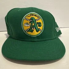 New Era, 59Fifty Fitted Hat, Oakland Athletics, Size: 7 3/8