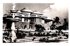 1937 Old Haw Par Tiger Balm Villa (†1945) Singapore Vintage Real Photo Postcard