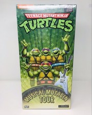NECA Teenage Mutant Ninja Turtles TMNT 2020 Musical Mutagen Tour Figures 4 Pack