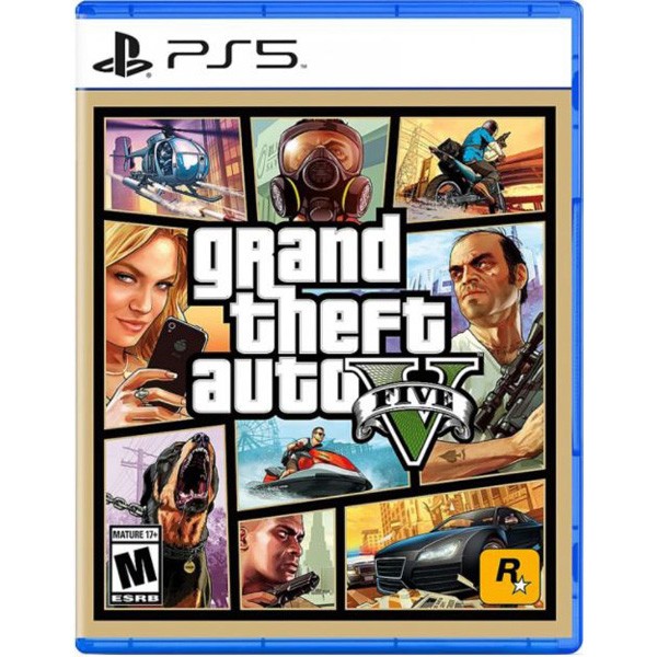 Grand theft auto gta v 5 (playstation 5) brand new