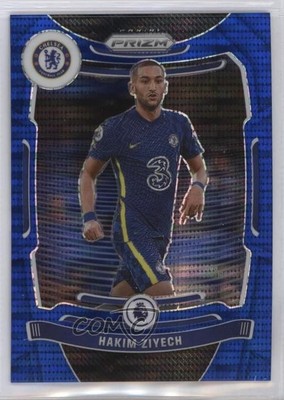 2021 Panini Prizm Premier League Breakaway Blue 154/199 Hakim Ziyech #246 0f3j