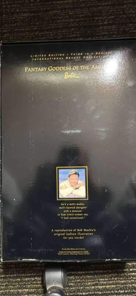 MUÑECA BARBIE BOB MACKIE FANTASÍA DIOSA DE LAS AMÉRICAS 2000 MATTEL 25859 SIN USAR, EN CAJA ORIGINAL Foto 4 de 4