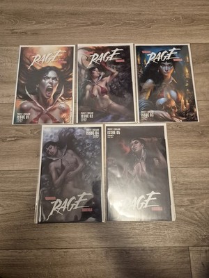 Vampirella Dracula RAGE #1,2,3,4,5  Dynamite Comics COVER A Parrillo