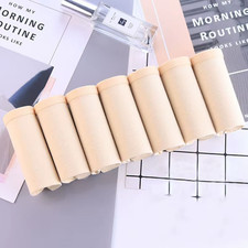 7Pcs/Lot Cotton Panties for Women plus Size Underwear Comfortable Briefs Girls F