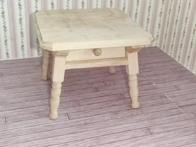Bodo Hennig Küchentisch - Miniatur für Puppenhaus Puppenstube 1:10 - Bild 1 von 3