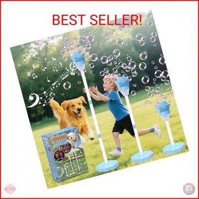 Infowush Bubble Machine for Kids, Automatic Standing Bubble Maker Machine Height