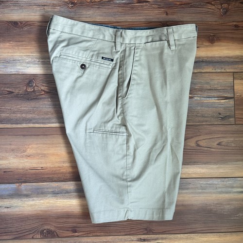 Pantaloncini uomo kaki chino 10" cuciture interne - Obey (31W) - Billabong (32W) usati in ottime condizioni - Foto 22 di 27