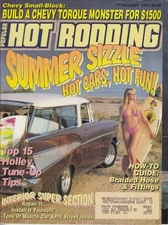 Popular Hot Rodding August 1991 – Summer Sizzle, Hot Cars, Hot Fun / Interior Su