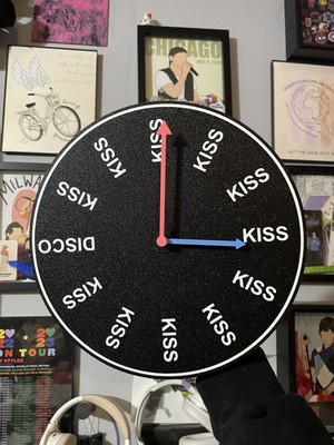 Harry Styles Kiss All The Time, Disco Occasionally! Working Clock 7 inch