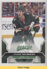 2020-21 Upper Deck MVP Green Script Jared Spurgeon #77 READ 2vu