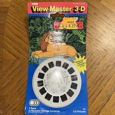 VINTAGE 1994 TYCO DISNEY THE LION KING VIEW MASTER 3-D REELS NEW SEALED