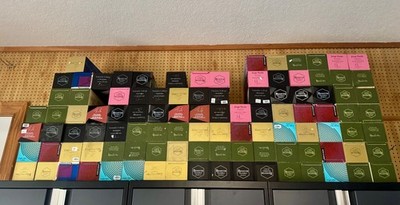 Collection of 107 Jose Cuervo Reserva De La Familia Collectable Boxes 