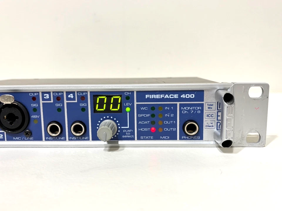 RME Audio Fireface 400 Digital Recording Interface From Japan - Image 2 of 4
