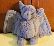Jellycat Bashful Bat Small Plush Gray Retired...