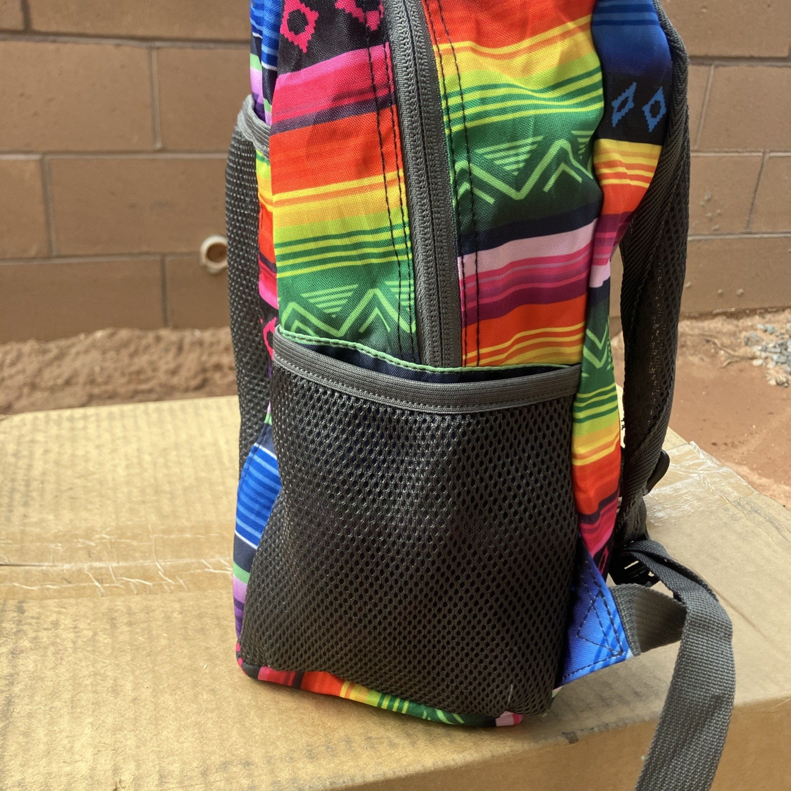 Wilcor Be Outdoors 17L Backpack Southwestern Aztec Geometric 