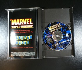 Marvel Super  Heroes Sega Saturn CIB Great Condition!