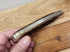 VINTAGE CAMILLUS (CCC-4) .257 ROBERTS CARTRIDGE BONE "BANANA TRAPPER" KNIFE- MIB — photo 5