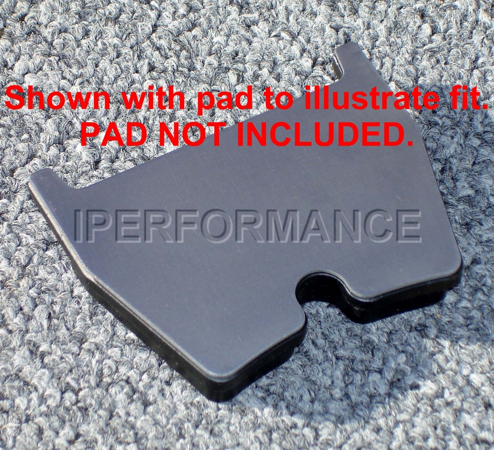 Titanium Brake Pad Shim Heat Shield Set for Lamborghini Huracan 15-21; Iron Ds F
