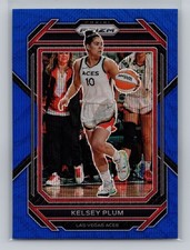 2023 Panini Prizm WNBA Kelsey Plum Las Vegas Aces Blue Wave SP #4 6227