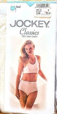 Jockey Classics BRIEFS VINTAGE NEW Briefs Panties Ladies SZ 7 42-44 90 s