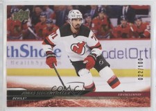 2024-25 Upper Deck Series 2 Exclusives 22/100 Jonas Siegenthaler #350 1u6