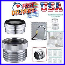 Faucet Adapter with Aerator, Sink Faucet to Garden Hose Adapter, Faucet Adapt...
