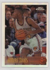 1996-97 Topps Chrome Refractor Hubert Davis #74R 02qo