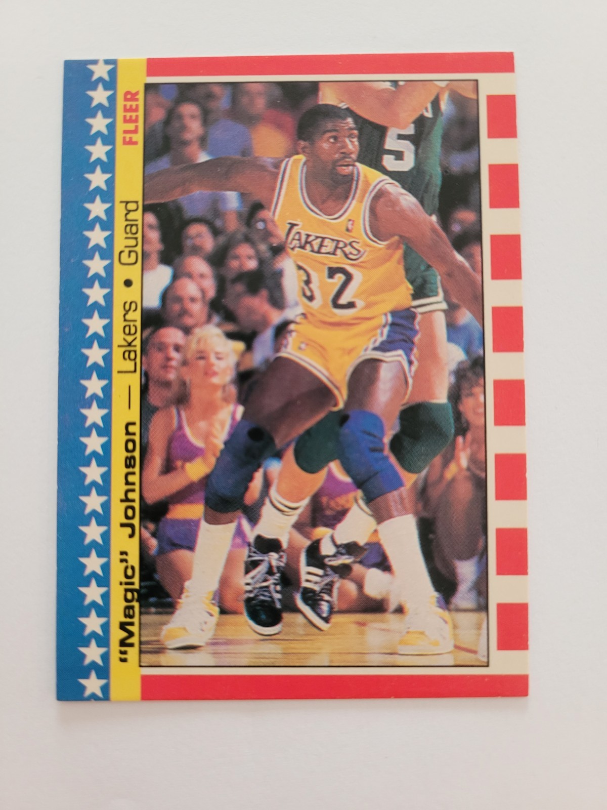 1987-88 Fleer - Stickers Magic Johnson #1. NR-MT Lakers