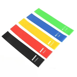 Équipement de fitness portable Bandes de résistance en caoutchouc Yoga Gym Pilates TPE