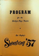 Ben Bagley's Shoestring 57 Playbill Bud McCreery Dorothy Greener John Bartis
