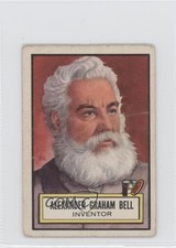 1952 Topps Look 'n See Alexander Graham Bell #74 0f3