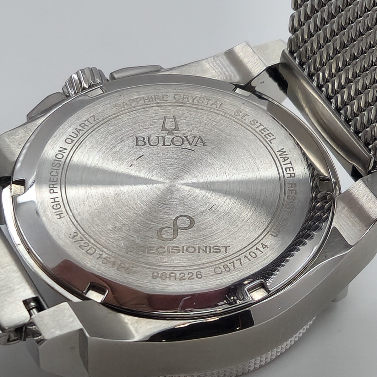 Bulova Icon Quartz Diamonds Watch Watch 96R226 Precisionist 262khz