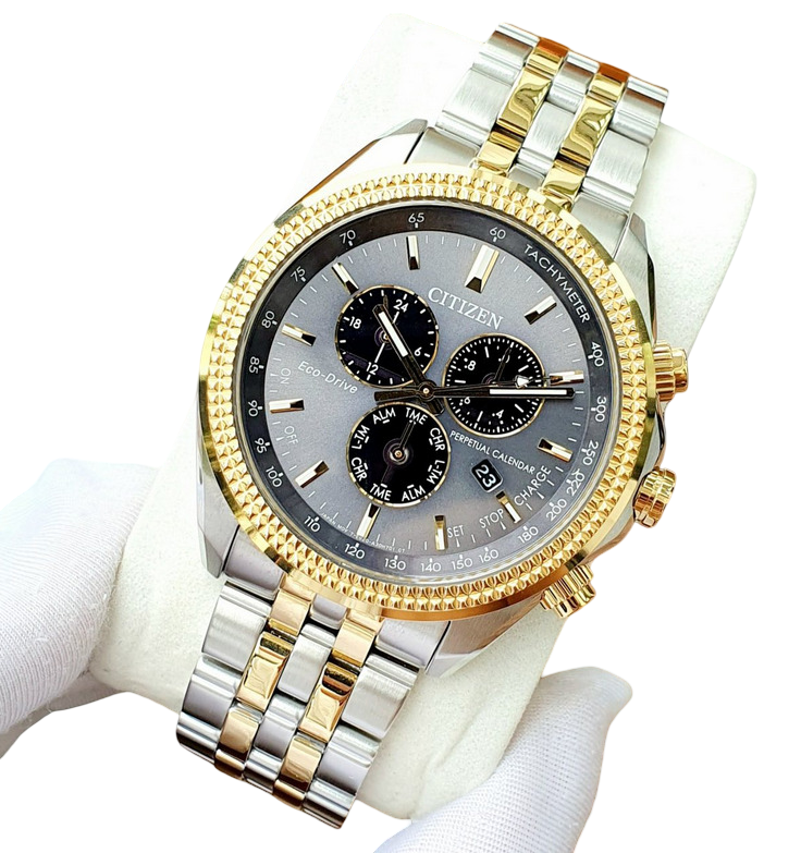 Citizen Eco-Drive Sport Luxury Perpetual Chronograph Stainless