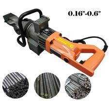 110V Handheld Portable Steel Bar Cutter&Bender Rebar Rebar Diameter 0.16"-0.6"