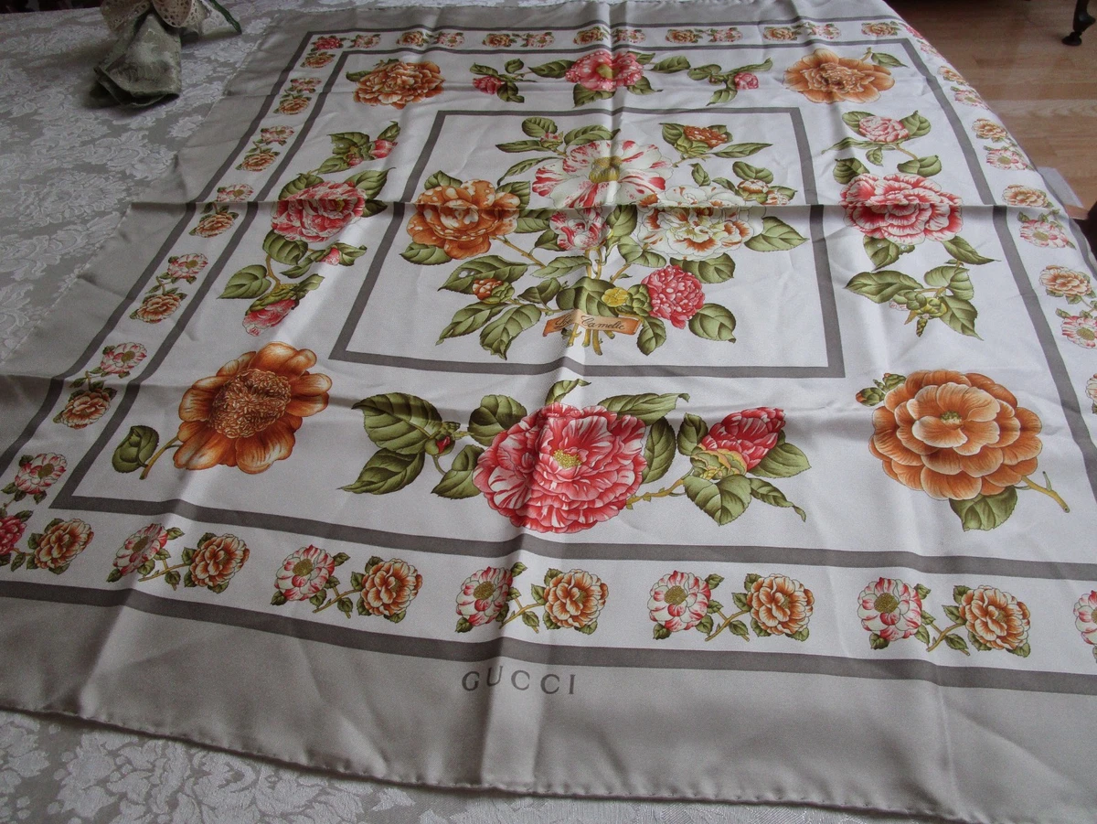 25+ Gucci Floral Scarves & Wraps for Women with Vintage for sale