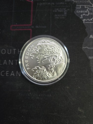 #ad #ad 2016 Freedom Girl Silver Shield Silver Round Coin 1 oz .999 Fine Silver $135.00