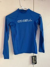 O'NEILL Rash Guard Top Shirt Skins Series 50 Long Sleeve Sz 14 Surfing Swimming